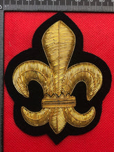 Load image into Gallery viewer, British Army Bullion Embroidered Blazer Badge - Manchester Regiment
