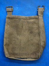 Load image into Gallery viewer, WW2 British Army 37 Pattern Webbing Water Bottle Carrier Harness - 1944 Dated - The Militaria Shop
