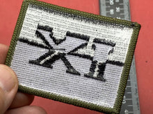 Load image into Gallery viewer, British Army Current Issue Gurkha Regiment XI Camouflaged Shoulder Badge.
