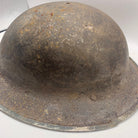 Original WW2 South African Army Mk2 Brodie Helmet - British Style Combat Helmet - The Militaria Shop