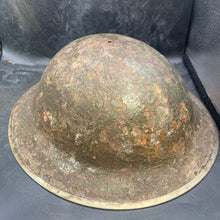 Load image into Gallery viewer, Original WW2 British Army Mk2 Combat Helmet Shell
