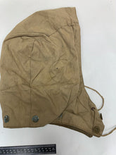 Load image into Gallery viewer, Original WW2 British Army Tank Suit Hood - Brass Poppers
