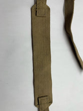 Charger l&#39;image dans la galerie, Original WW2 1942 Dated British Army Equipment Shoulder Strap 37 Pattern Webbing
