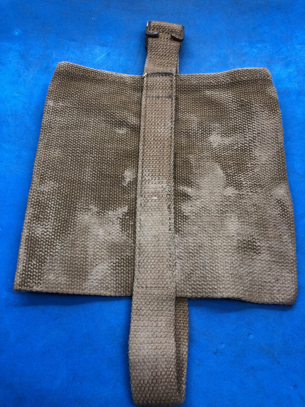 WW2 British Army 37 Pattern Webbing Water Bottle Carrier Harness - 1944 Dated - The Militaria Shop