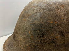 Load image into Gallery viewer, WW2 Canadian / British Army Mk3 Turtle Helmet Shell Original
