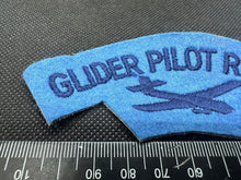 Load image into Gallery viewer, Glider Pilot Regiment RAF British Army Shoulder Title - WW2 Onwards Pattern
