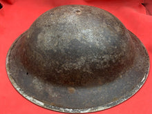 Load image into Gallery viewer, Original WW2 Combat Helmet - British / South African Army Mk2 Brodie Helmet
