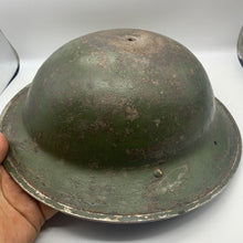 Load image into Gallery viewer, Original WW2 South African Army Mk2 Brodie Helmet - British Style Combat Helmet - The Militaria Shop
