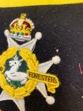 Load image into Gallery viewer, British Army Notts &amp; Derby Regiment Embroidered Blazer Badge
