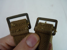 Load image into Gallery viewer, Original WW2 British Army Soldiers Water Bottle Carrier Harness - Dated 1942
