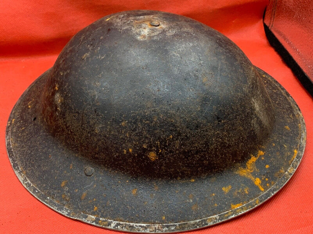 Britischer Armee-Mk2-Brodie-Helm – Original aus dem 2. Weltkrieg – südafrikanische Herstellung 