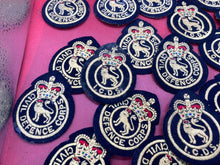 Load image into Gallery viewer, A Quantity of Queen&#39;s Crown Civil Defence / ICDS Beret / Tunic Badges.
