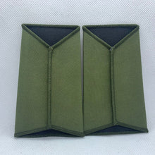 Charger l&#39;image dans la galerie, Cadet ACF OD Green Rank Slides / Epaulette Pair Genuine British Army - NEW
