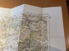 Lade das Bild in den Galerie-Viewer, WW1 Era British Army General Staff Map of NAMUR in Belgium. Original Map
