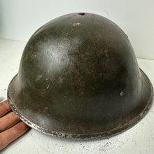 Load image into Gallery viewer, Original WW2 Helmet British / Canadian Army WW2 Mk3 Turtle Helmet
