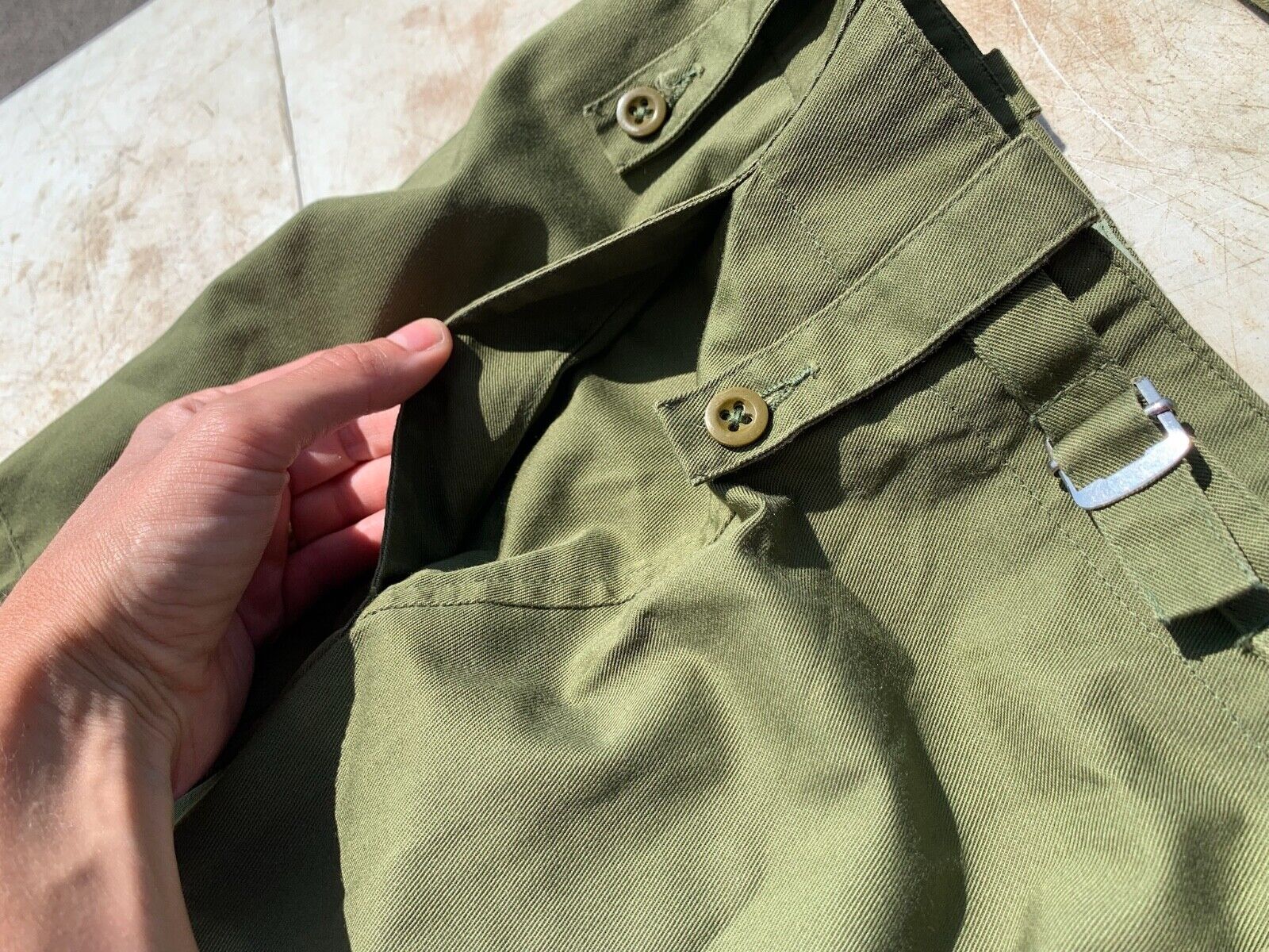 British Army Style Lightweight Trousers by Milcom