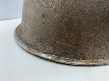 Charger l&#39;image dans la galerie, Original WW2 British / Canadian Army Mk3 High Rivet Combat Helmet Shell
