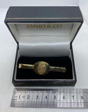 Load image into Gallery viewer, A lovely gilt Royal Engineers regimental tie pin in presentation box - - B47
