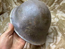 Load image into Gallery viewer, WW2 Mk3 High Rivet Turtle - British / Canadian Army Helmet - Nice Original
