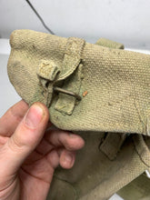 Load image into Gallery viewer, Original WW2 Pattern 37 Pattern British Army Webbing Bren Pouch &amp; Shoulder Strap
