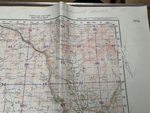 Load image into Gallery viewer, Original WW2 British Army RAF Home Guard Map 1933 - Nithsdale &amp; Moffat
