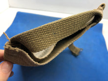 Load image into Gallery viewer, WW2 British Army 37 Pattern Webbing Water Bottle Carrier Harness - 1943 Dated - The Militaria Shop
