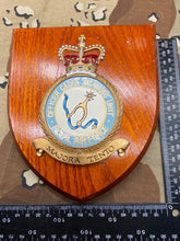 Load image into Gallery viewer, British Royal Air Force RAF Officer Cadet Training Unit Wall Plaque
