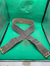 Load image into Gallery viewer, Genuine British Army 37 Pattern Webbing Belt - WW2 Pattern - 36&quot; Waist - The Militaria Shop
