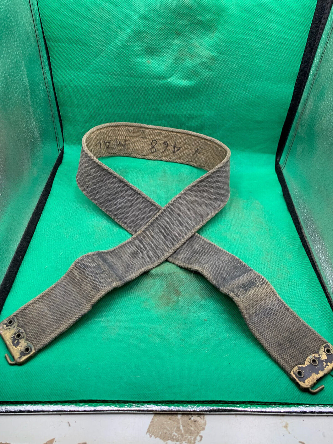 Genuine British Army 37 Pattern Webbing Belt - WW2 Pattern - 36