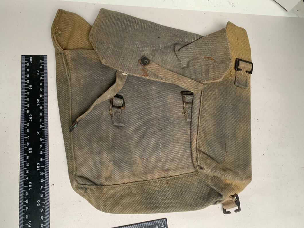Original British Army RAF 37 Pattern Small Pack - WW2 Pattern Backpack/Side Bag