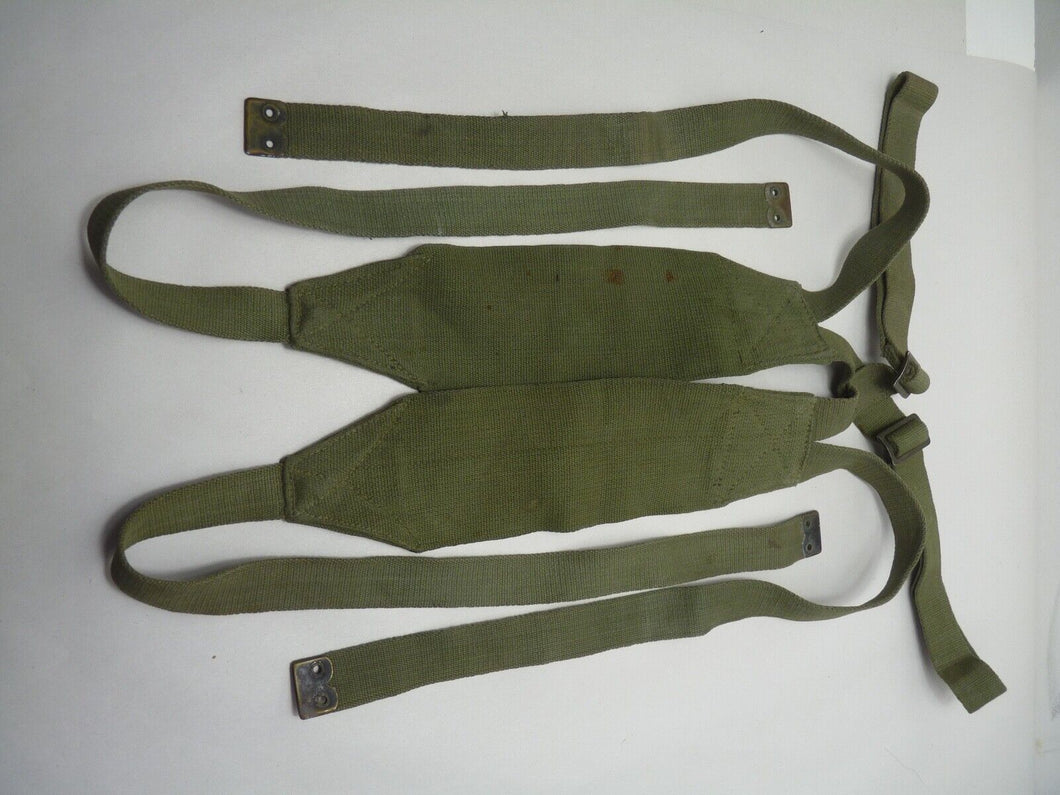 Original WW2 British Army 44 Pattern Shoulder Cross Straps