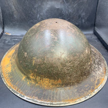 Load image into Gallery viewer, Original WW2 British Army Mk2 Combat Helmet Shell - South African Manufactured
