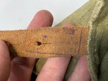 Load image into Gallery viewer, Yugoslavian Army M70 (or similar) canvas &amp; leather pouch in great condition
