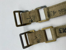 Charger l&#39;image dans la galerie, Original WW2 British Army 37 Pattern Brace Adaptors - 1943 Dated
