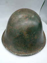 Lade das Bild in den Galerie-Viewer, Original WW2 Mk3 Combat Helmet - British / Canadian D-Day Pattern - The Militaria Shop
