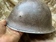 Load image into Gallery viewer, WW2 Mk3 High Rivet Turtle - British / Canadian Army Helmet - Nice Original
