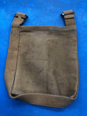 WW2 British Army 37 Pattern Webbing Water Bottle Carrier Harness - 1944 Dated - The Militaria Shop