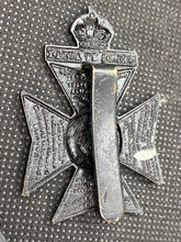 Load image into Gallery viewer, Original British Army The King&#39;s Royal Rifle Corps Cap Badge
