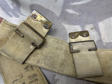 Load image into Gallery viewer, Original WW1 British Army 08 Pattern Webbing Belt 38&quot; Waist - The Militaria Shop
