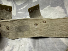 Charger l&#39;image dans la galerie, Original WW1 British Army 08 Pattern Webbing Belt 42&quot; Waist - The Militaria Shop
