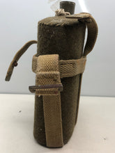 Load image into Gallery viewer, Original WW2 British Army Water Bottle in Carrier
