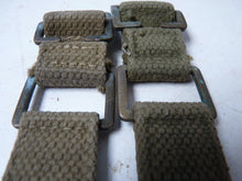 Charger l&#39;image dans la galerie, Original WW2 British Army 37 Pattern Webbing Brace Adaptor Pair - The Militaria Shop
