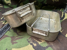 Load image into Gallery viewer, Original WW2 British Army Soldiers Mess Tin Set - Used Original
