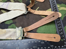 Charger l&#39;image dans la galerie, Original WW2 British Army / RAF Trouser Suspenders - Nicely Dated
