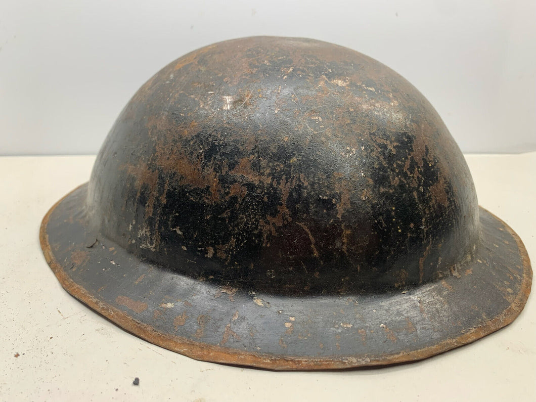 Original British Army Mk1* Brodie Helmet - WW1 / WW2 Combat Helmet