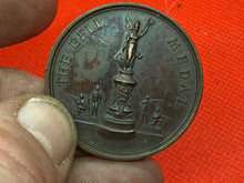 Load image into Gallery viewer, Bronze example of THE BELL MEDAL Issued by Miniature Rifle Shooting Clubs
