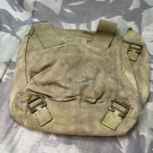 Load image into Gallery viewer, Original British Army 37 Pattern Webbing Small Pack - WW2 Pattern
