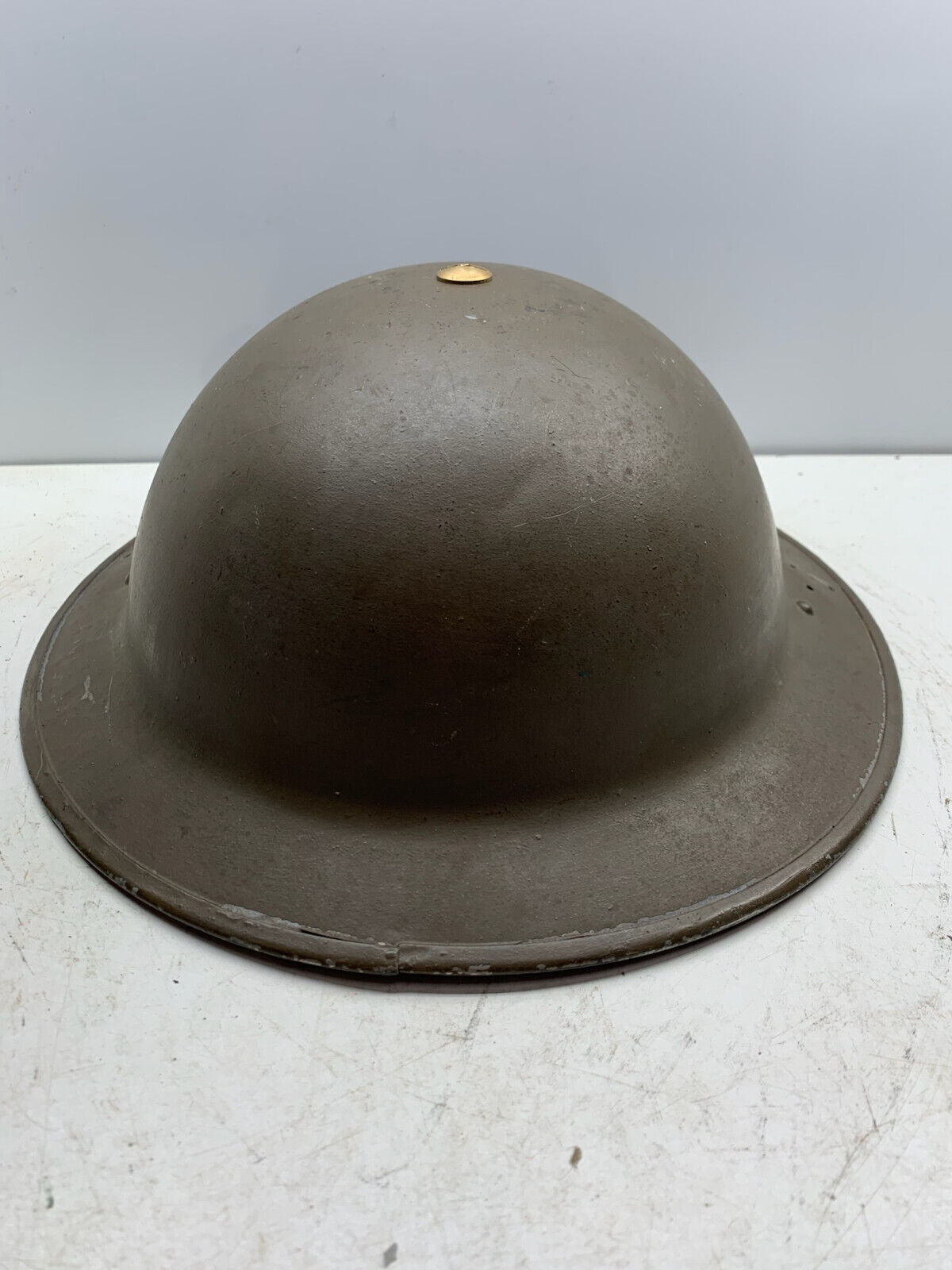 Original WW2 British Army Mk2 Helmet & Liner Screw Still In Place – The ...