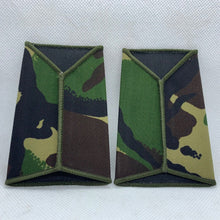 Load image into Gallery viewer, CCF DPM Camo Rank Slides / Epaulette Pair Genuine British Army - NEW
