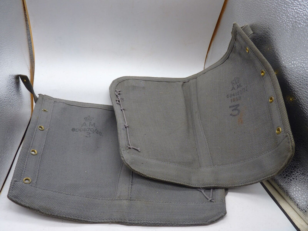 Original WW2 British RAF Royal Air Force 37 Pattern Ankle Spats - 1938 Dated